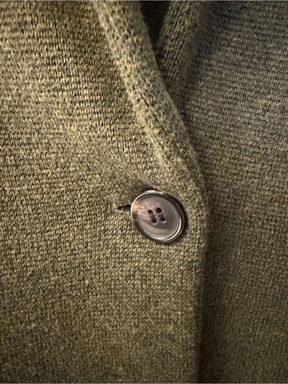 J. Crew Olive Green Women's Single-Button Sweater Blazer size S
